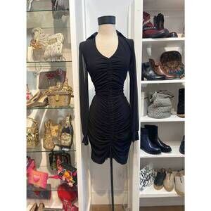 NEW OLVI’S tulle rusched in black
